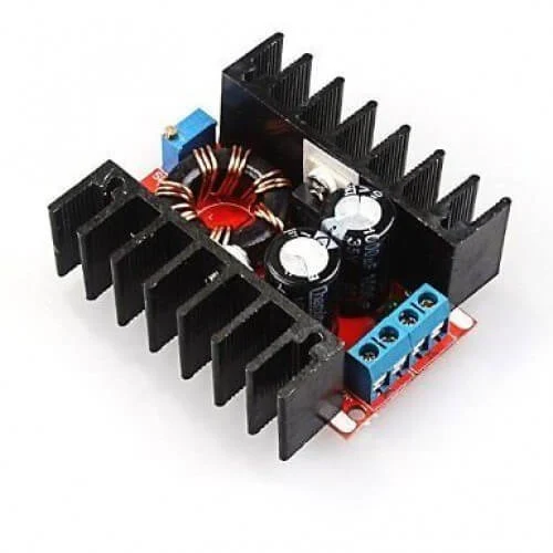 150W DC-DC Step-Up Boost Converter 10-32V to 12-35V 6A Adjustable Power Supply Module