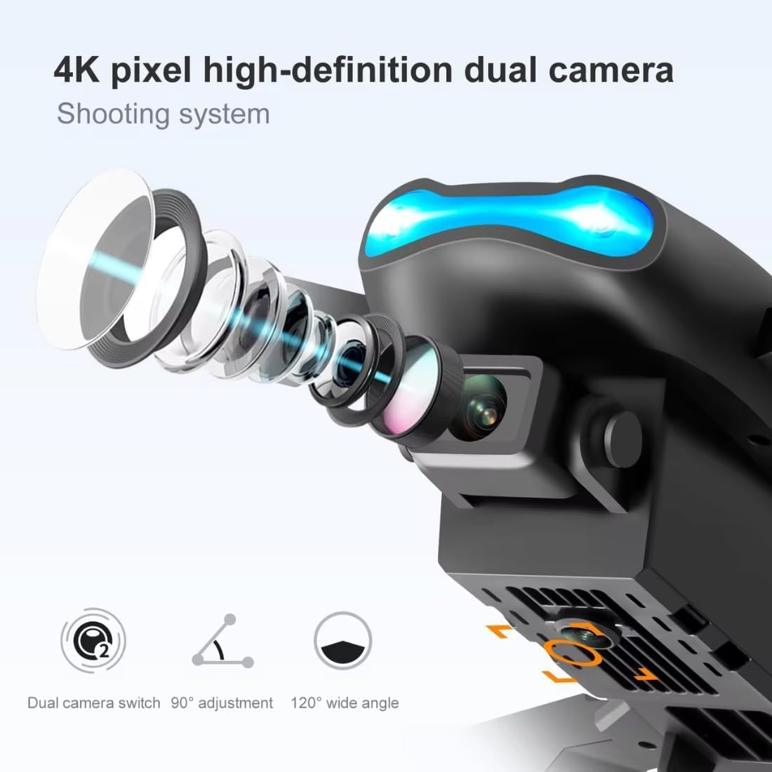 E99 Drone-with-4K-Camera-WiFi-FPV-1080P-HD-Dual-Foldable-RC-Drone