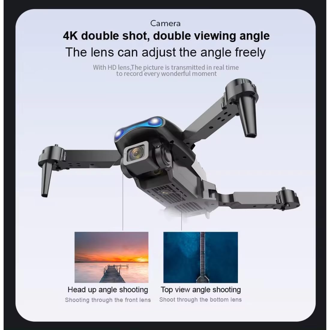 E99 Drone-with-4K-Camera-WiFi-FPV-1080P-HD-Dual-Foldable-RC-Drone