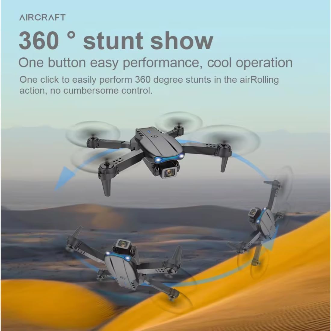 E99 Drone-with-4K-Camera-WiFi-FPV-1080P-HD-Dual-Foldable-RC-Drone