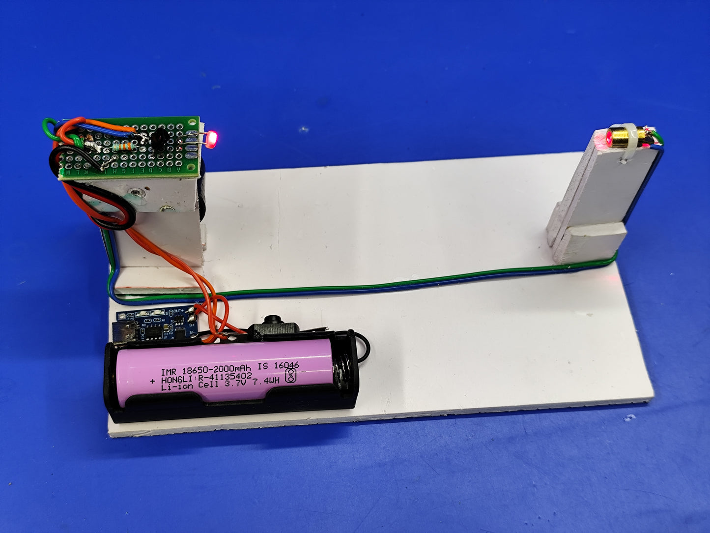 laser home security system ( ready made project)