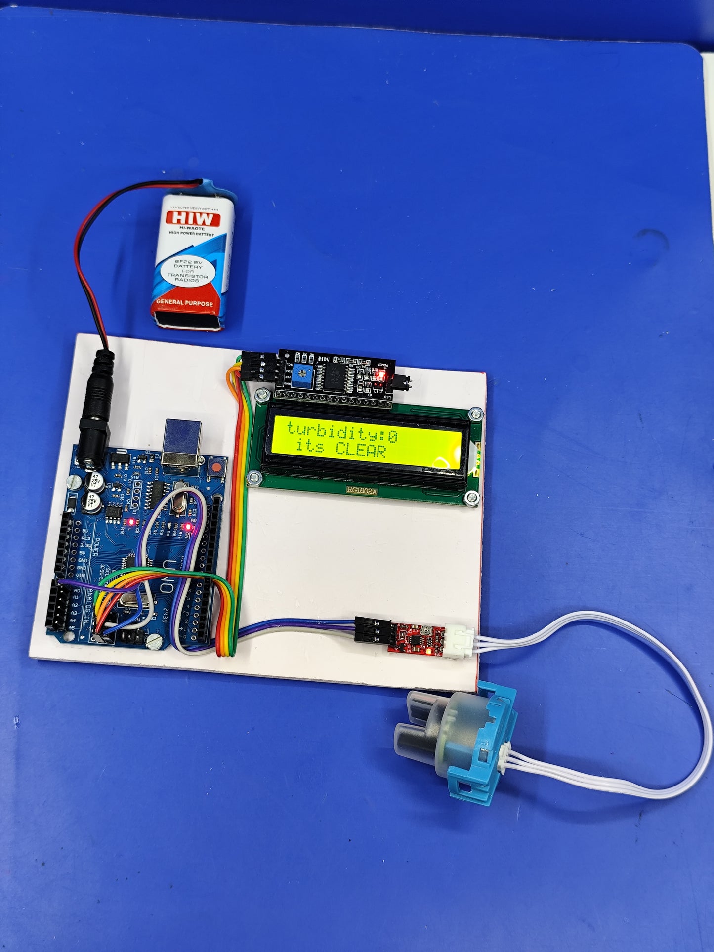 Turbidity tester (ready made project)