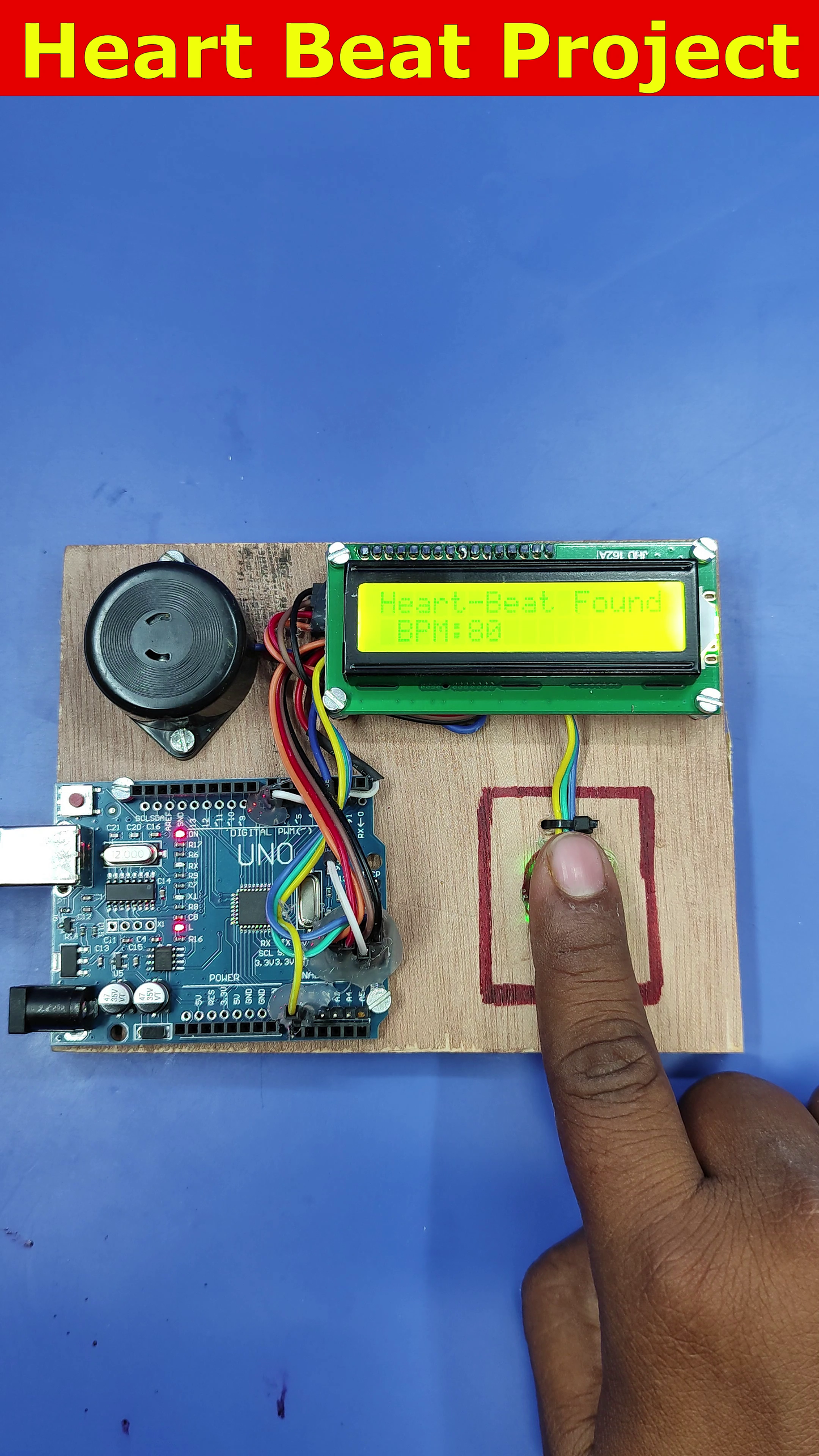 Heart rate monitor system (Ready made )