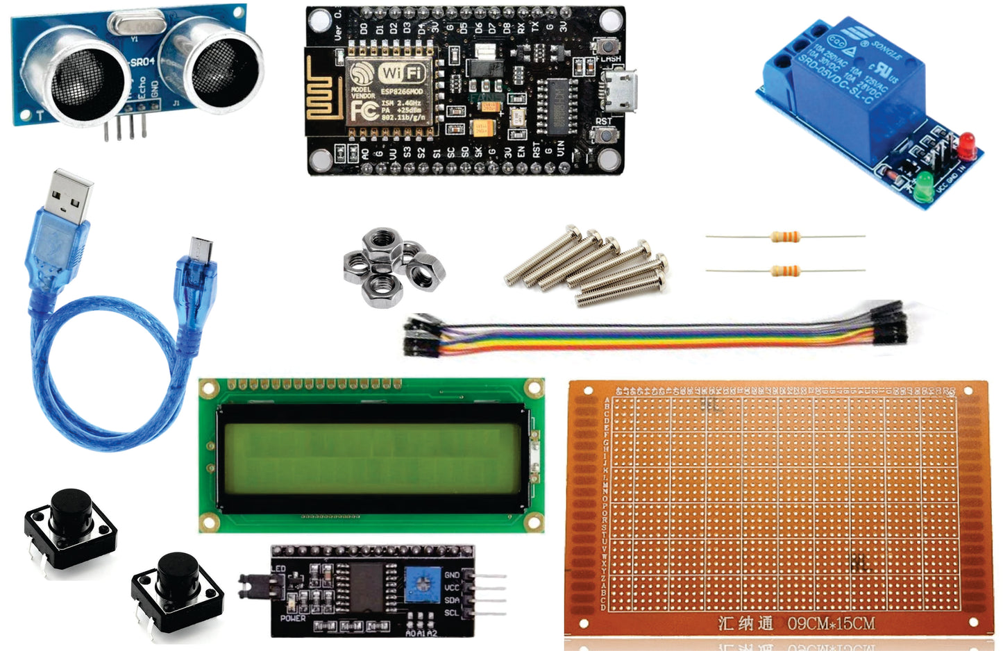 Water level detection and Auto cut off ( IOT)
