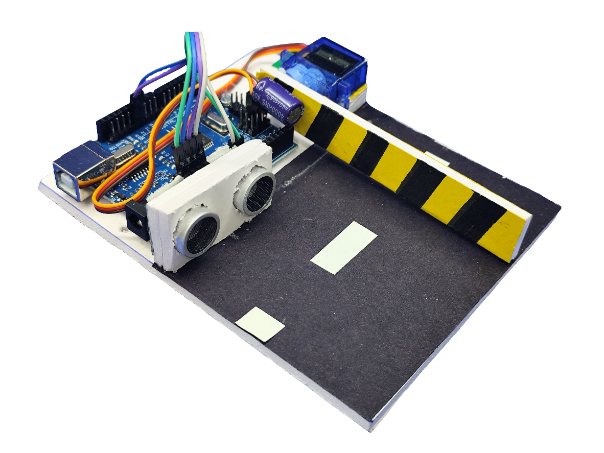 Automatic gate opening Arduino and ultrasonic