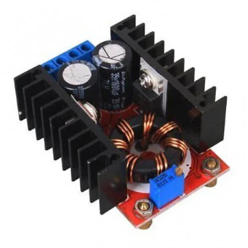 150W DC-DC Step-Up Boost Converter 10-32V to 12-35V 6A Adjustable Power Supply Module