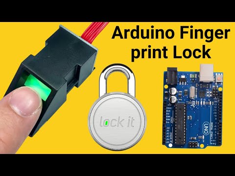 finger print door lock Arduino (ready made)