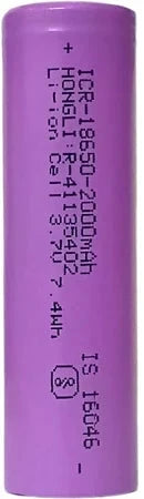 18650 Li-ion  Battery (2000mAh Rechargeable)