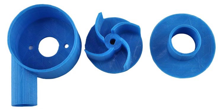 3D Printed Water Pump(Plastic Body only) V3