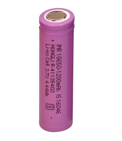 18650 3.7V rechargeable lithium battery 
