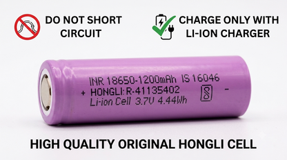 18650 3.7V rechargeable lithium battery