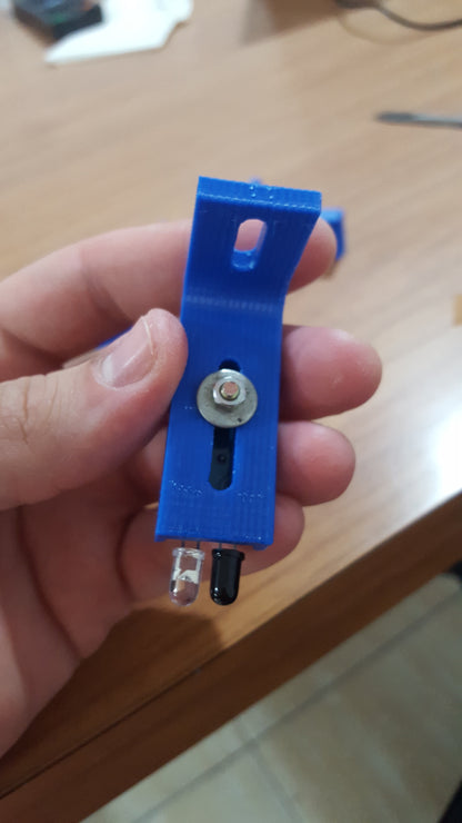 IR Sensor Mounting Bracket | Adjustable Holder for Robotics Sensors