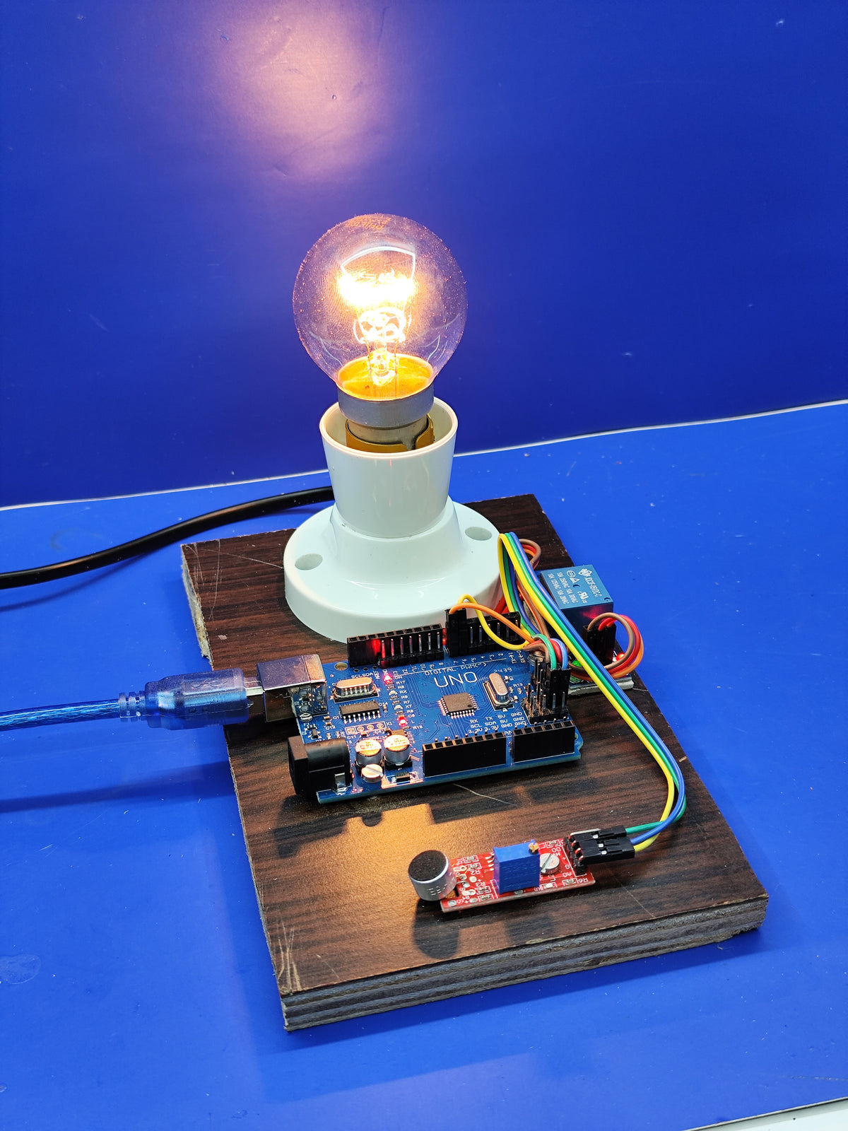 sound activated light arduino clap switch (Readymade) – SKYNET ROBOTICS