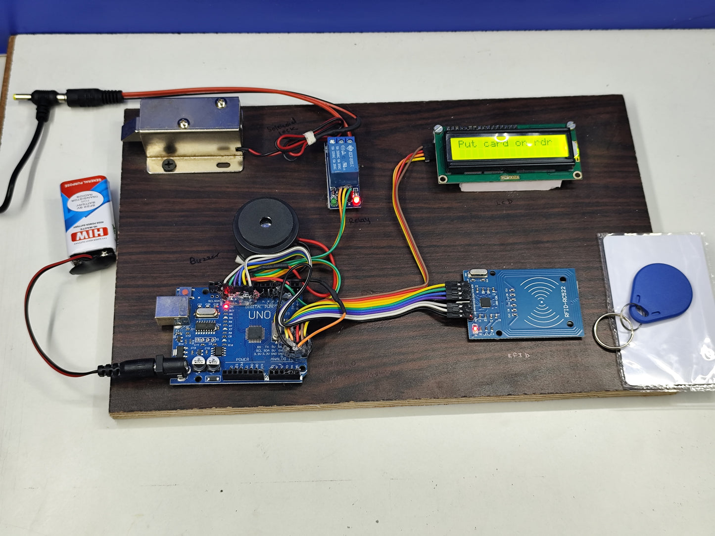 RFID door lock (Ready made)