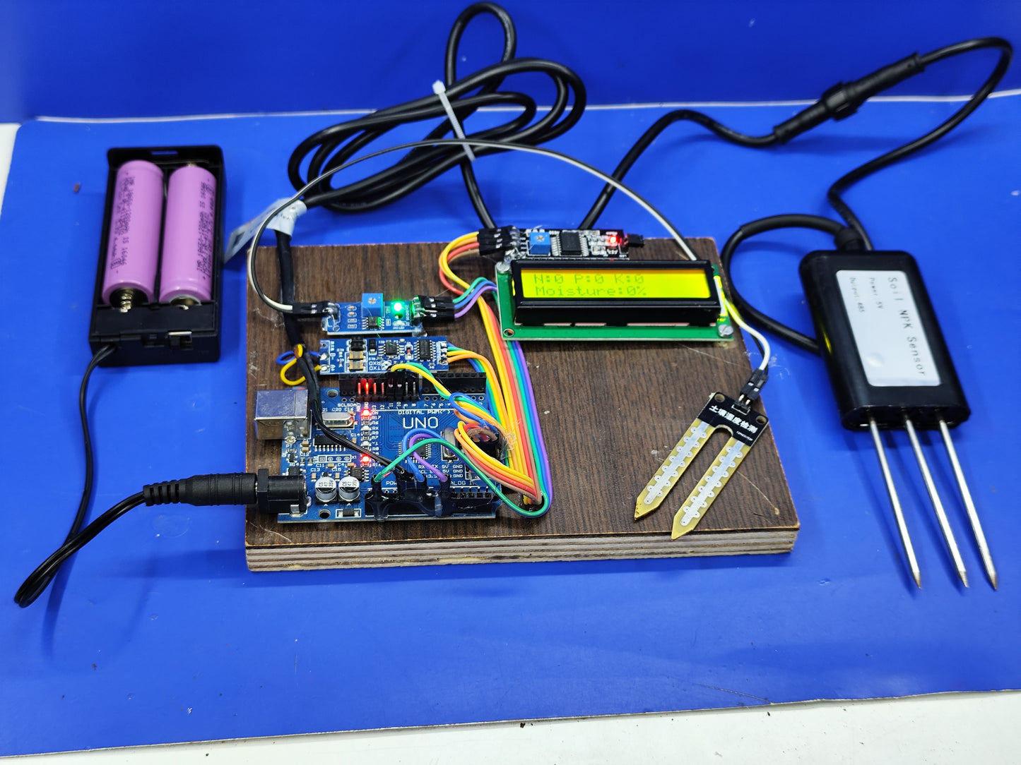 AI-Based Soil Nutrient NPK tester and Smart Crop Recommendation (ready made project)