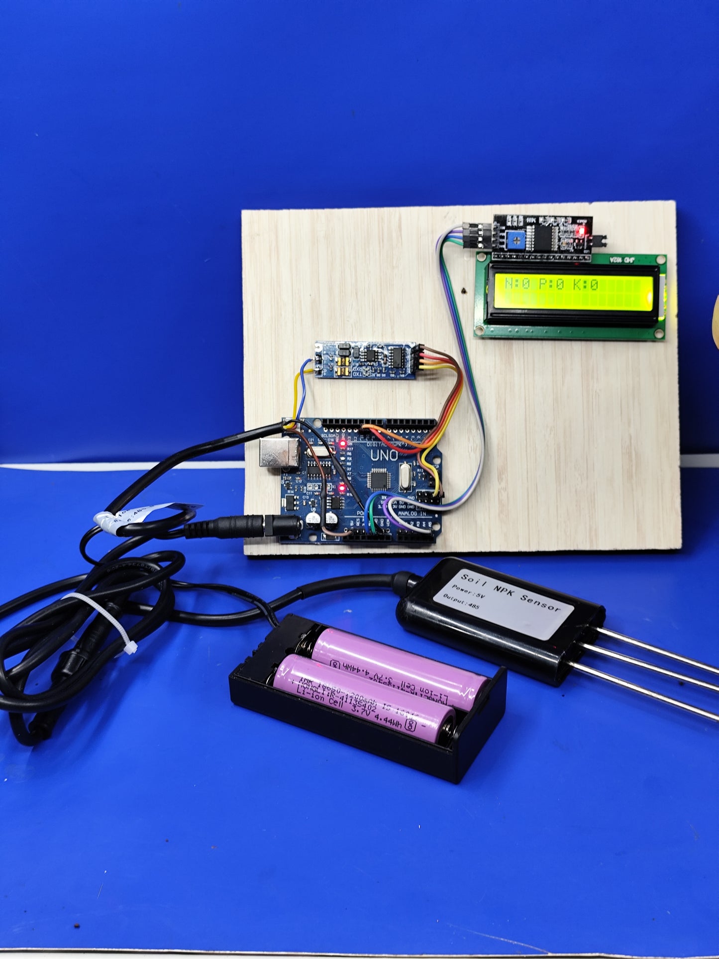AI-Based Soil Nutrient NPK tester and Smart Crop Recommendation (ready made project)