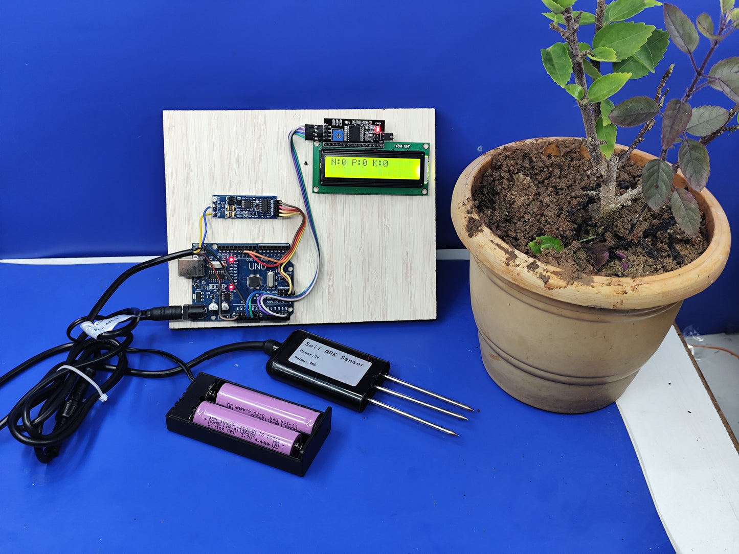 AI-Based Soil Nutrient NPK tester and Smart Crop Recommendation (ready made project)