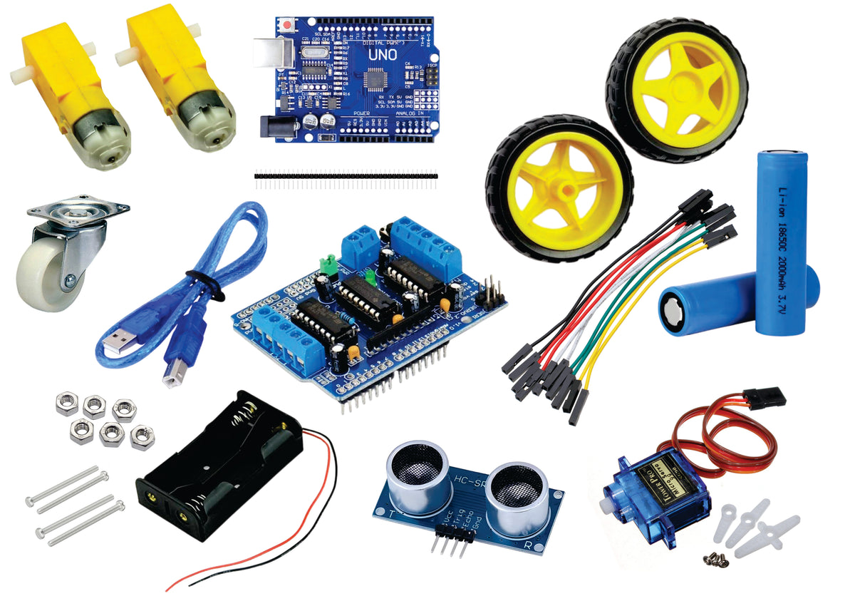Line follower robot Arduino kit – SKYNET ROBOTICS
