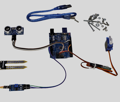 dry wet waste segregator with ready connection kit