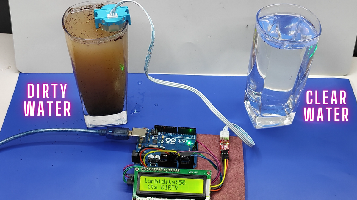 Turbidity tester (ready made project) – SKYNET ROBOTICS