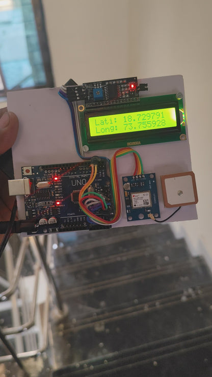 GPS device Arduino with LCD (ready made project)