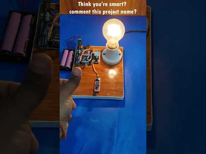 sound activated light arduino clap switch (Readymade)