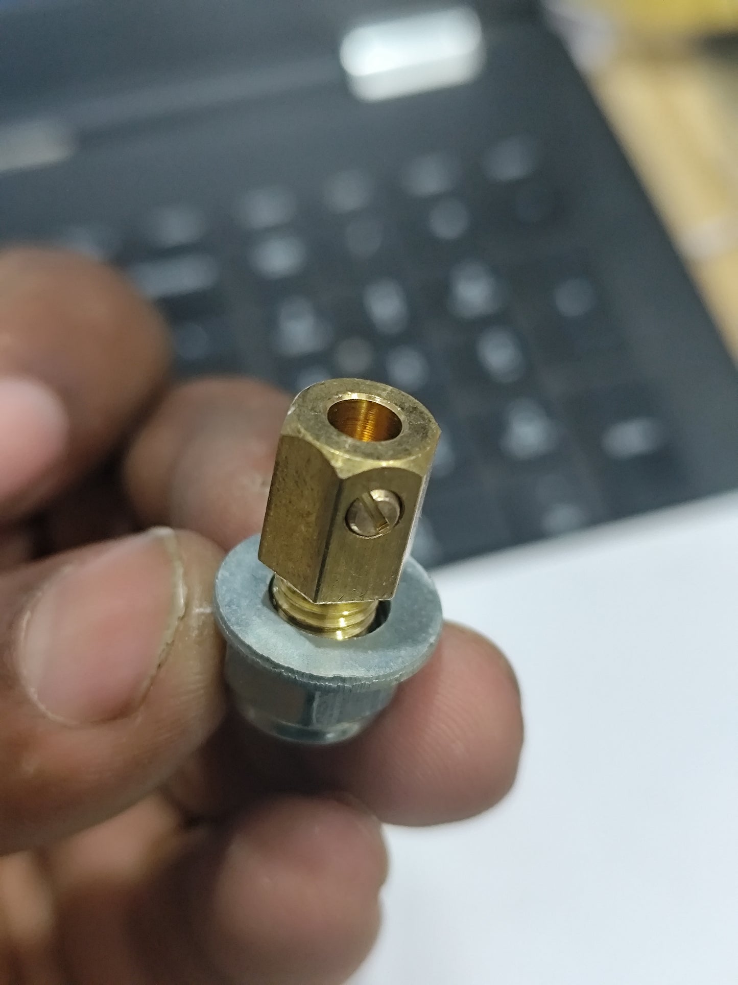 775 DC motor 5mm shaft adapter ( High Quality Brass)