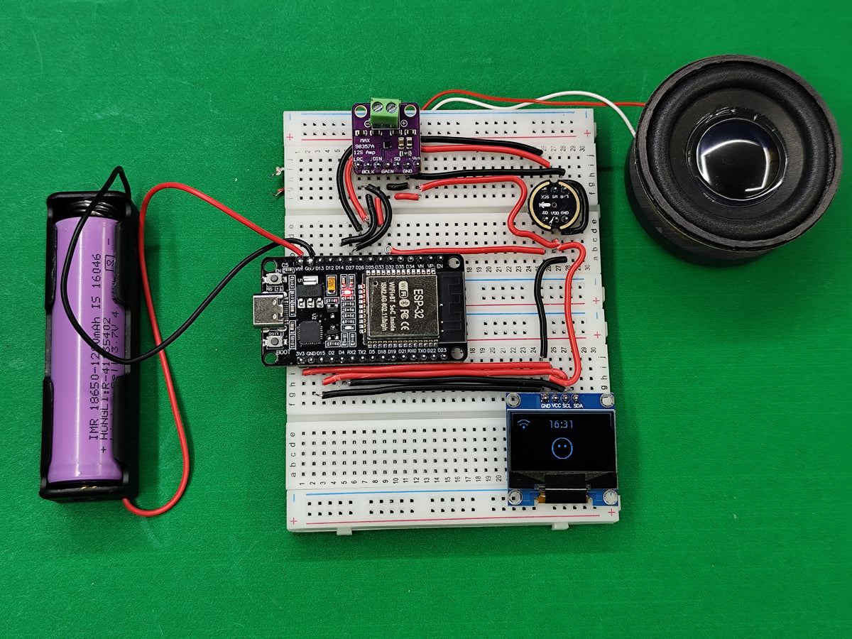 ESP32 AI Voice Assistant Project Kit | Smart Voice Assistant Based on ESP32