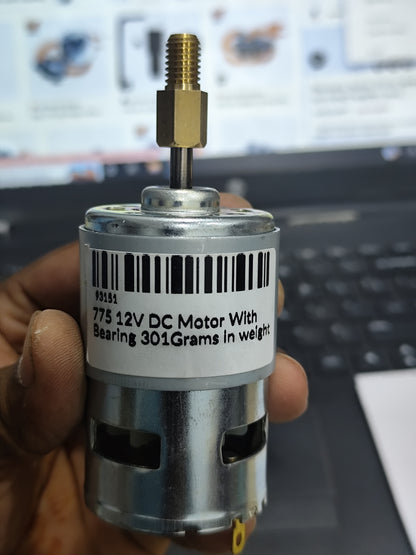 775 DC motor 5mm shaft adapter ( High Quality Brass)