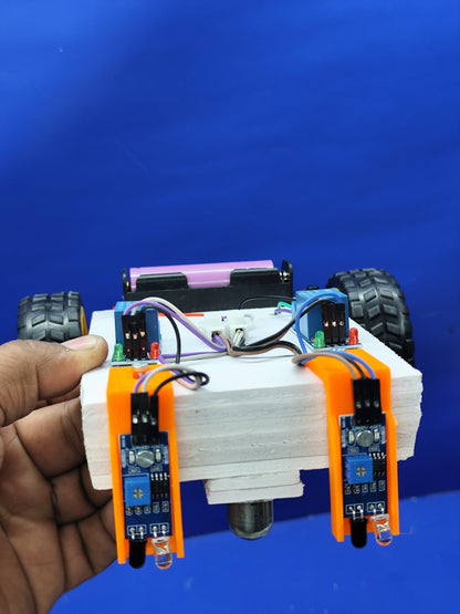 White Line follower using Relay (Ready made)