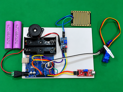 Automatic Baby Cradle Using Arduino | Baby Cry Detection & Wet Diaper Alert Project (Ready made)