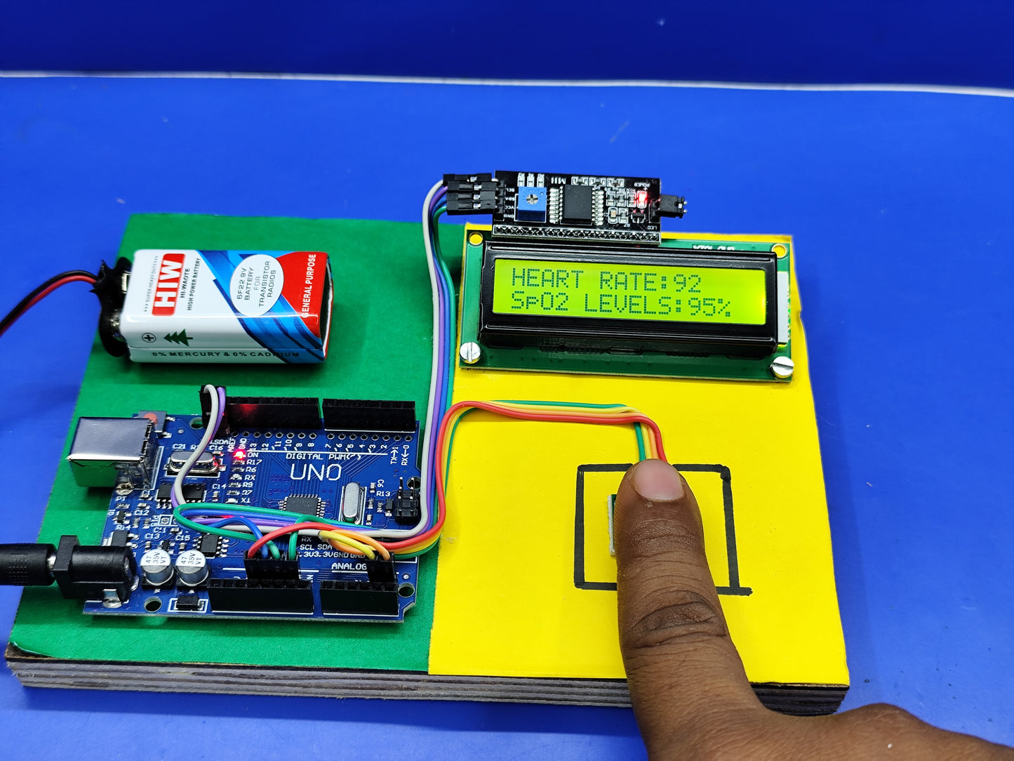 Arduino Heart rate Monitor Max30100/30102  Project (Ready made )