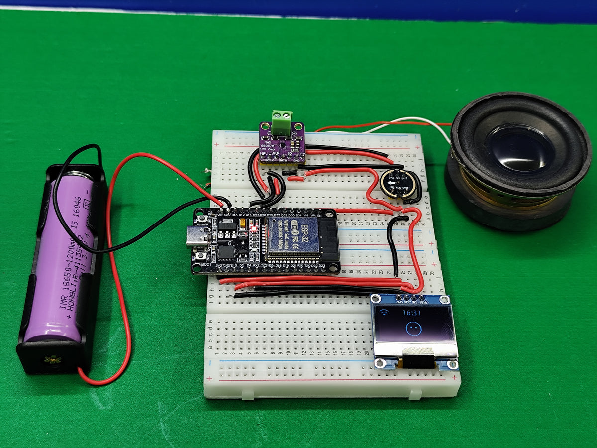 ESP32 AI Voice Assistant Project Kit | Smart Voice Assistant Based on ESP32