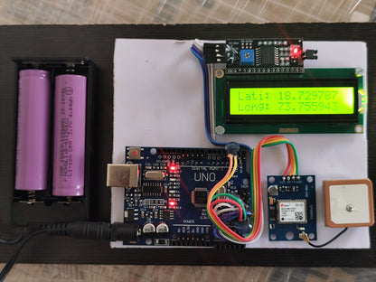 GPS device Arduino with LCD (ready made project)