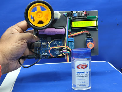 Alcohol detection system  (Ready made project)