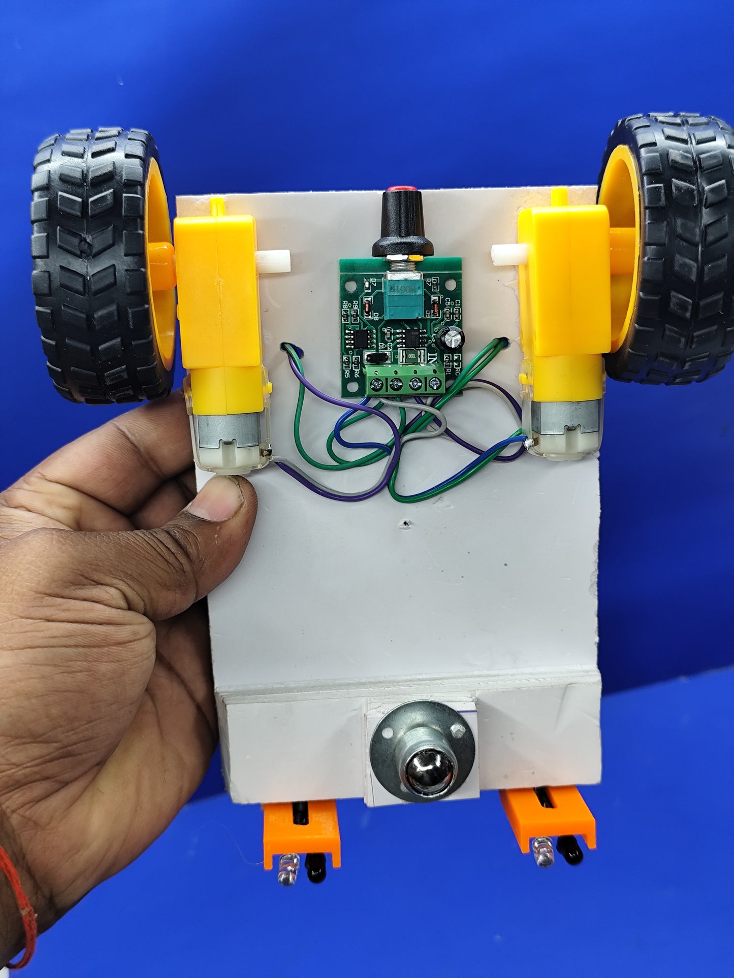 White Line follower using Relay (Ready made)