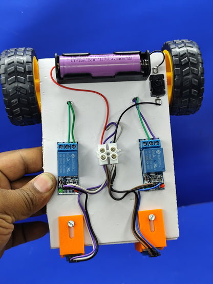 White Line follower using Relay (Ready made)